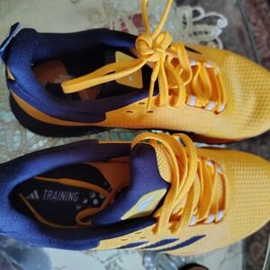 adidas Yellow and Black Athletic Shoes